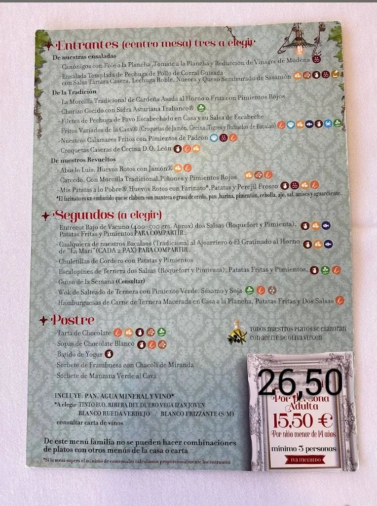 Menu_La Taberna del Abuelo Luis_Carcedo de Bureba_image_1