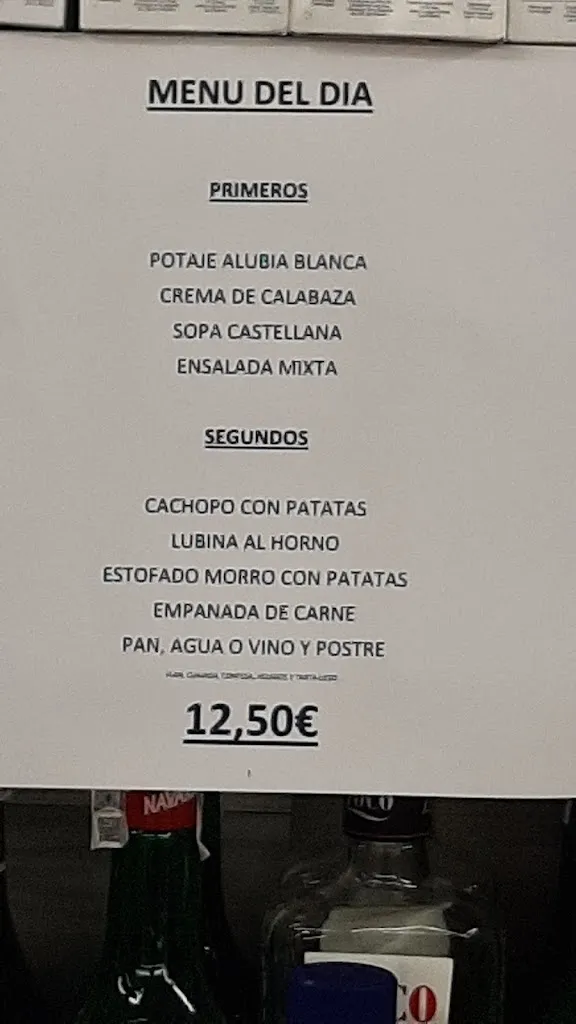 Menu_Bar Restaurante 