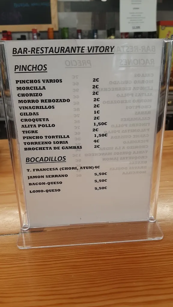 Menu_Bar Restaurante 