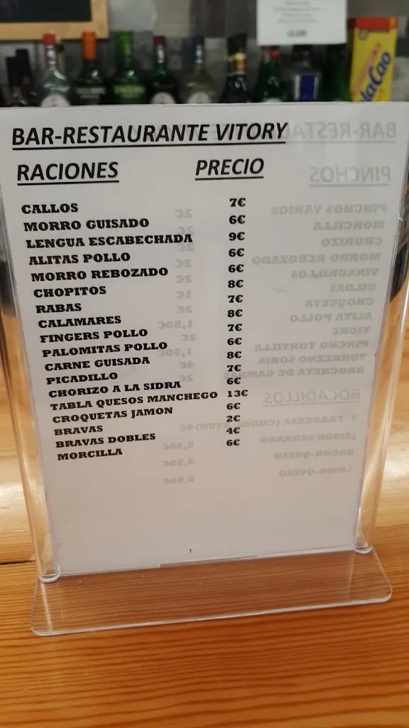 Menu_Bar Restaurante 