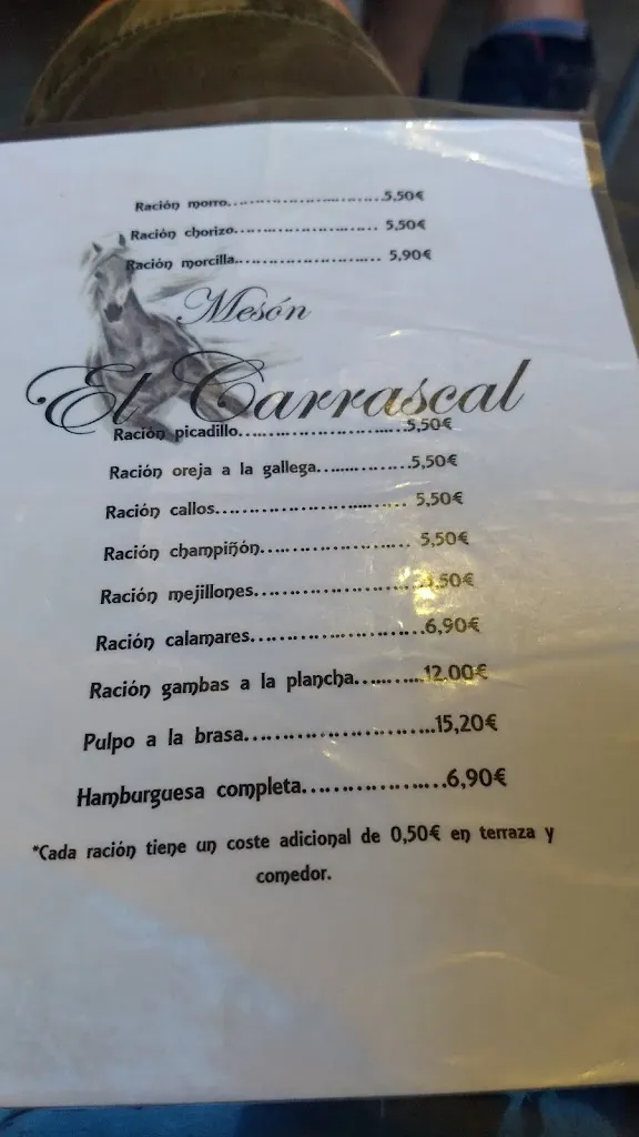 Menu_Meson El Carrascal_Cardeñajimeno_image_3