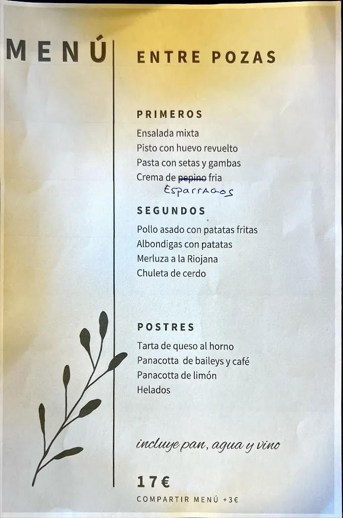 Menu_Bar-Restaurante Entre Pozas_Cascajares de Bureba_image_3