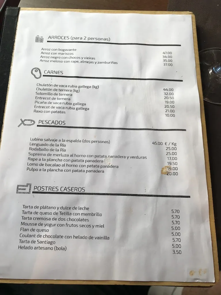 Menu_Restaurante San Jaime_Santiago de Compostela_immagine_4