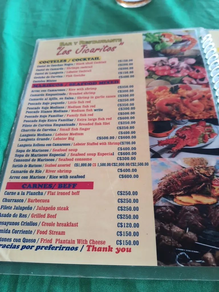 Menu_La Boquita, Playa de Carazo_Carazo_image_2