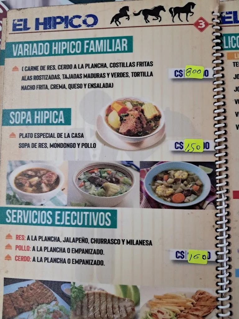 Menu_Restaurante El Hípico_Carazo_image_1