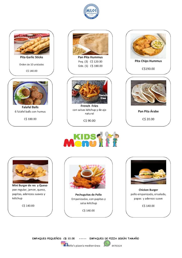 Menu_Milos Pizzeria Mediterranea_Carazo_immagine_4