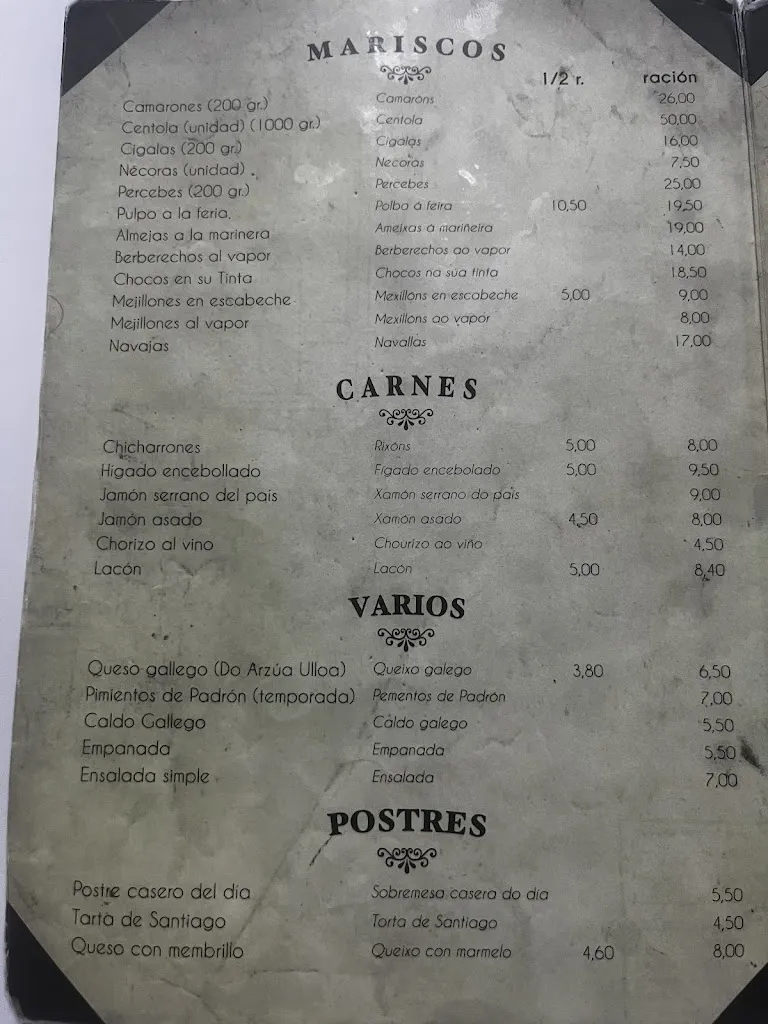 Menu_Taberna O Gato Negro_Santiago de Compostela_image_1