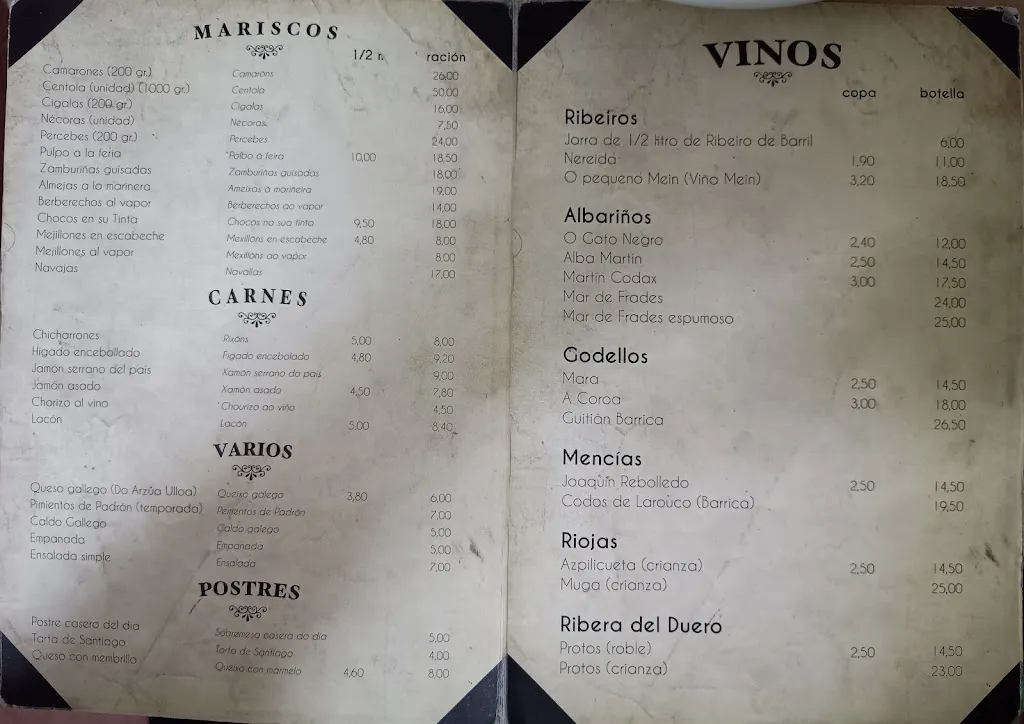 Menu_Taberna O Gato Negro_Santiago de Compostela_image_3