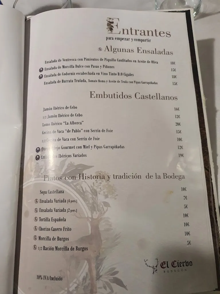 Menu_Restaurante Bodegón El Ciervo Valladolid_Castrillo de Riopisuerga_image_2