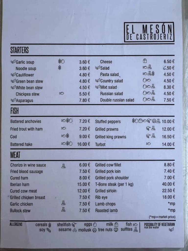 Menu_El Mesón de Castrojeriz_Castellanos de Castro_image_3