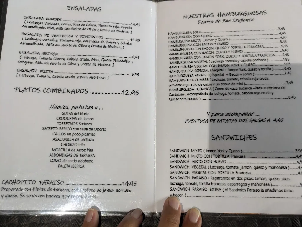 Menu_Restaurante El Paraíso_Cabezón de la Sierra_image_3