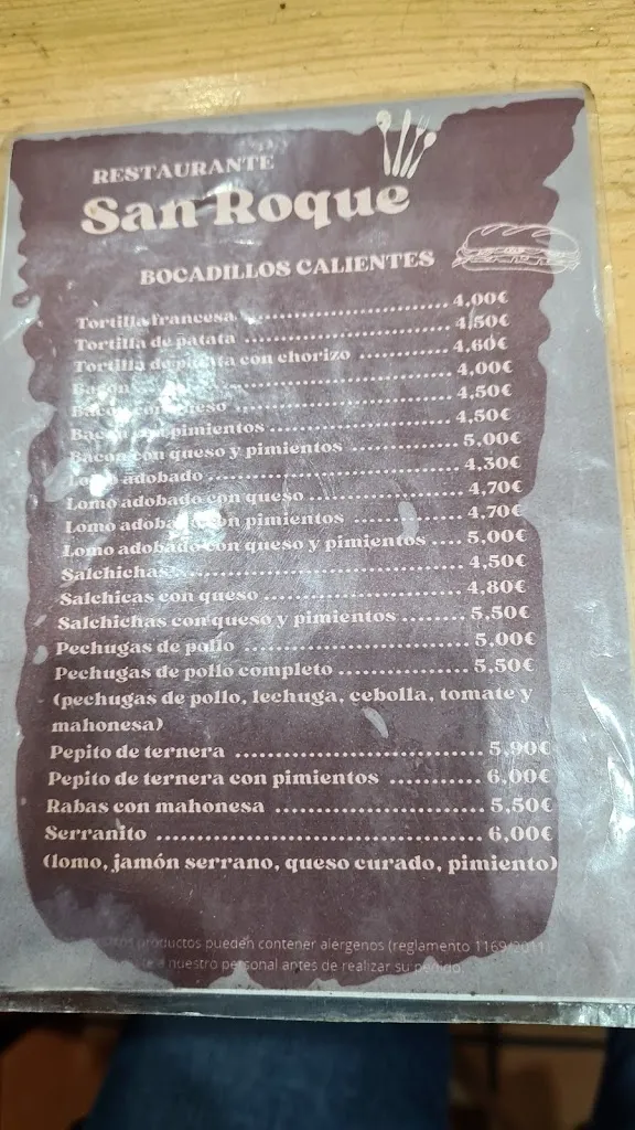 Menu_Restaurante San Roque_Cabezón de la Sierra_image_2
