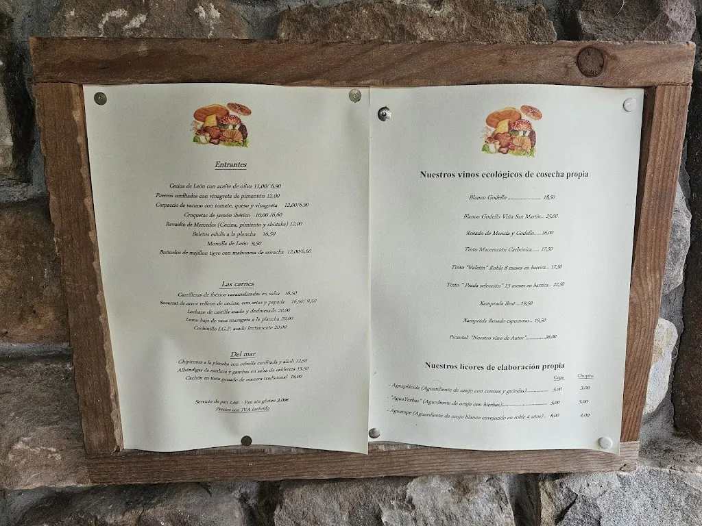 Menu_Posada Restaurante Prada A Tope_Cabezón de la Sierra_image_2