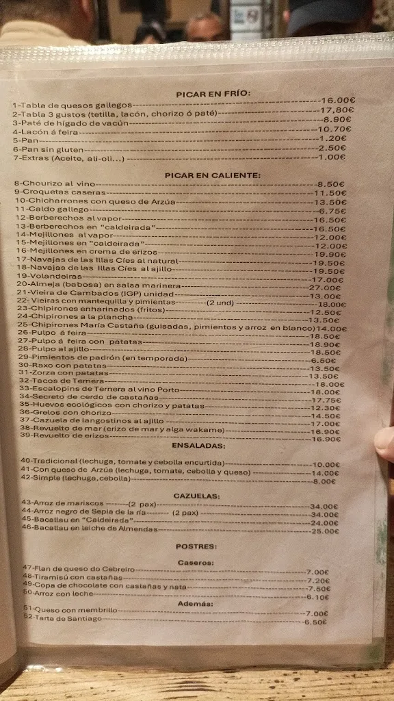 Menu_Restaurante María Castaña_Santiago de Compostela_image_2