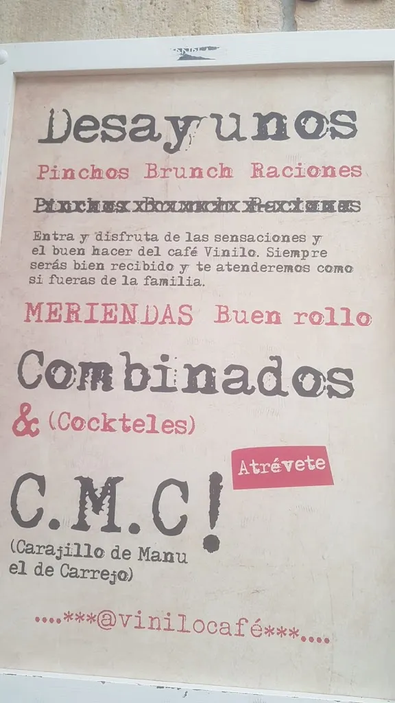 Menü_Café Vinilo_Cabezón de la Sierra_Bild_1