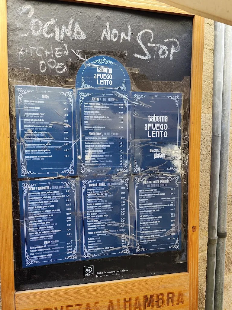 Menu_Paradiso Cafetería_Santiago de Compostela_image_1