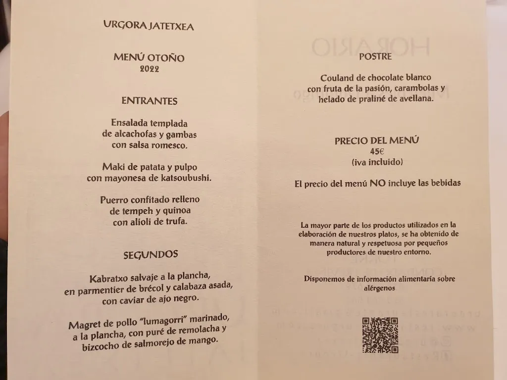 Menu_Restaurante Urgora_Condado de Treviño_image_1