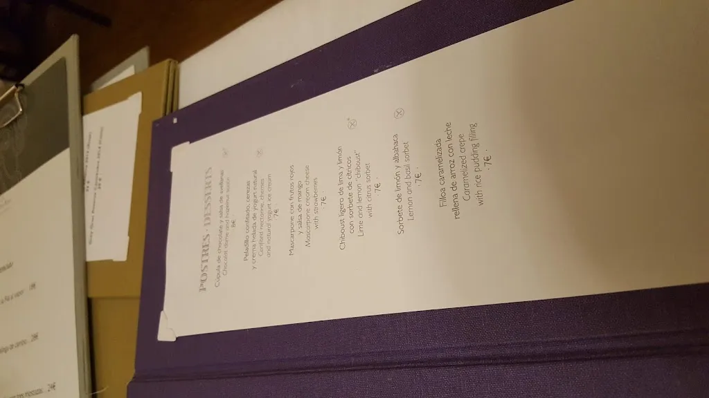 Menu_Restaurante Filigrana Relais & Châteaux_Santiago de Compostela_immagine_3