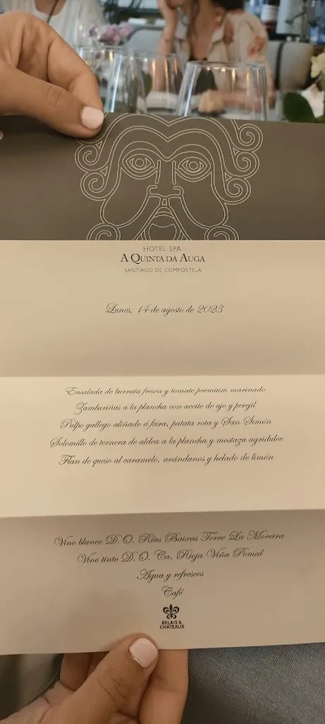 Menu_Restaurante Filigrana Relais & Châteaux_Santiago de Compostela_immagine_4