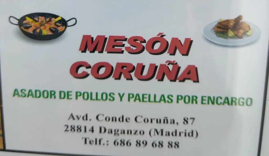 Menu_Mesón Coruña_Coruña del Conde_image_2