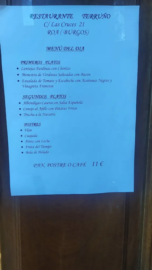 Menu_Pub la Cava de Roa SL_Cueva de Roa La_image_1