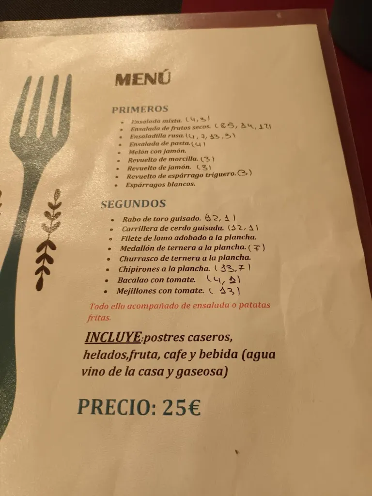 Menu_El Pozo de Fernán González_Covarrubias_image_4
