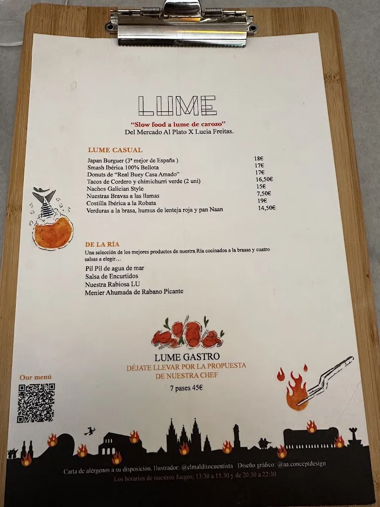 Menü_Lume_Santiago de Compostela_Bild_3