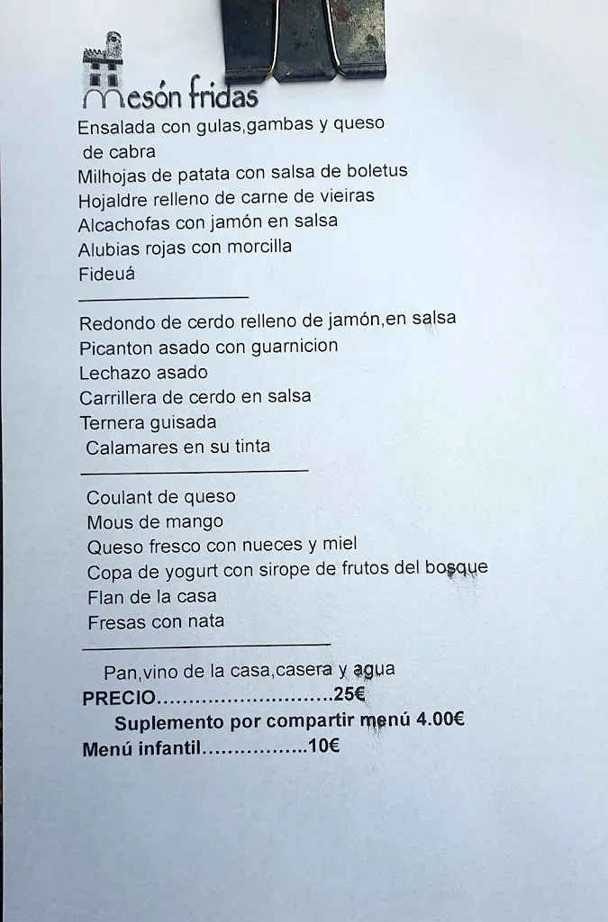 Menu_Mesón Fridas _Frías_image_2