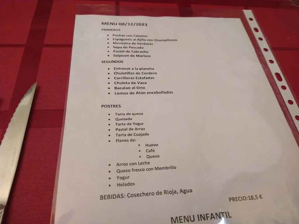 Menu_Restaurante Bar la Mantequeria_Espinosa de los Monteros_image_2