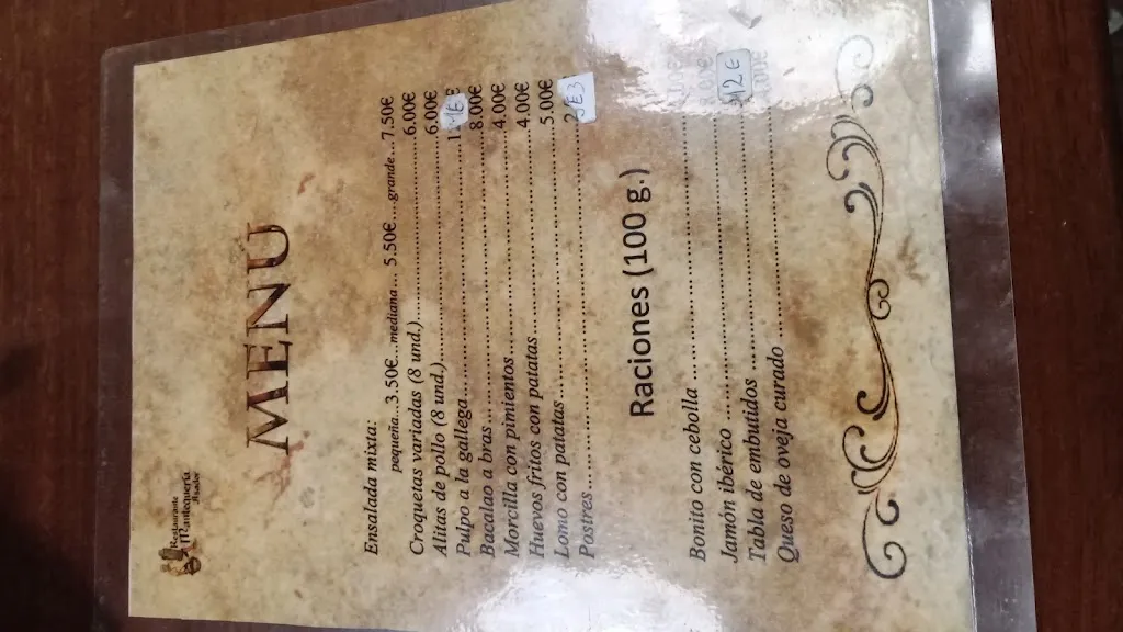 Menu_Restaurante Bar la Mantequeria_Espinosa de los Monteros_image_4