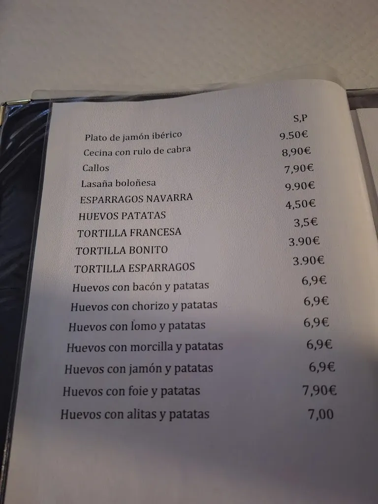 Menu_Bar Ultramarinos El Olmo_Espinosa de los Monteros_image_1