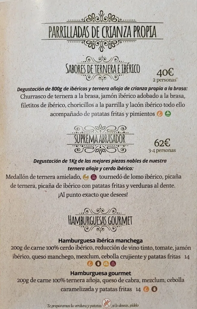 Menu_Gaia Taberna Medieval_Santiago de Compostela_image_2