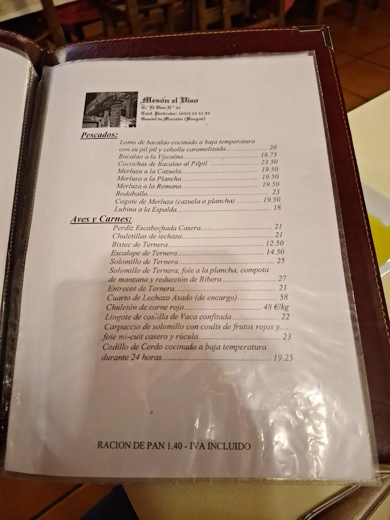 Menu_Mesón El Viso_Gumiel de Mercado_image_2