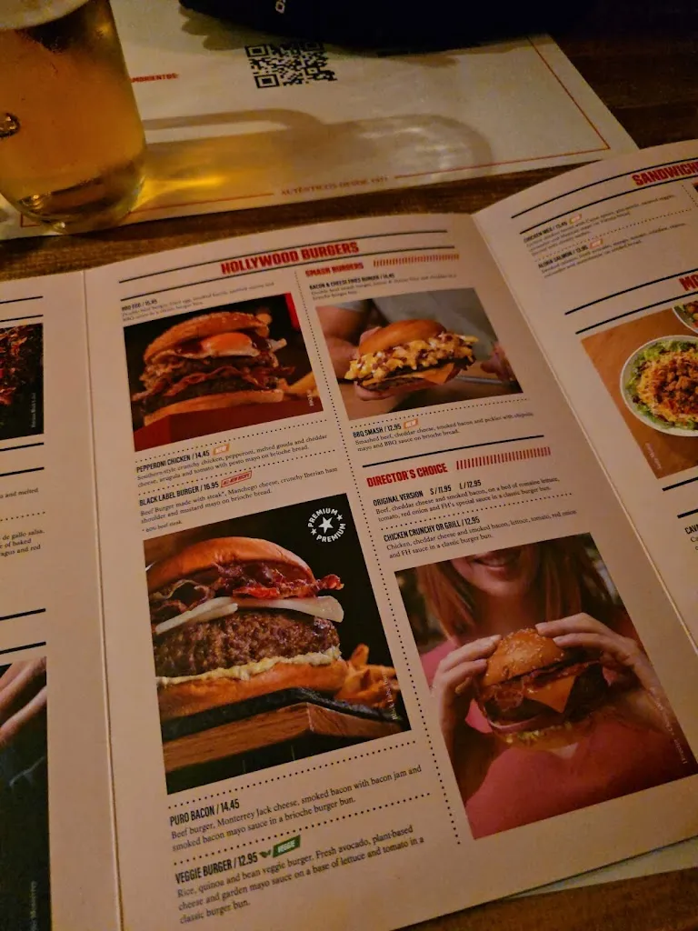 Menu_Foster's Hollywood_Horra La_image_1