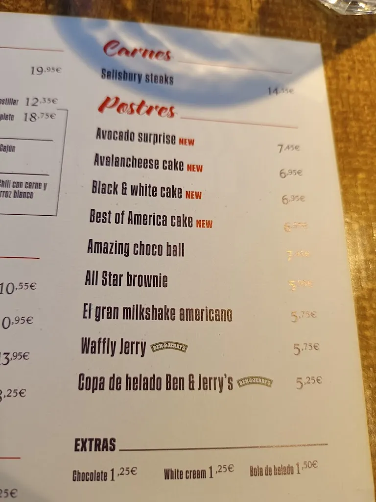 Menu_Foster's Hollywood_Horra La_image_2