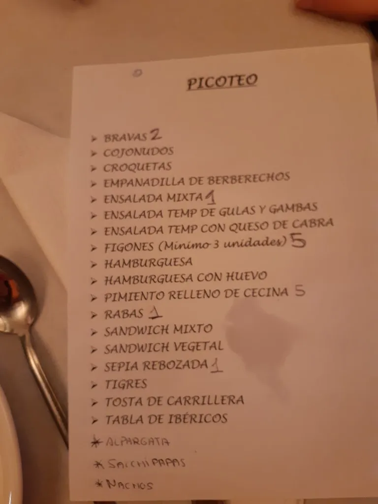 Menu_Restaurante La Ferrería_Huerta de Arriba_image_1