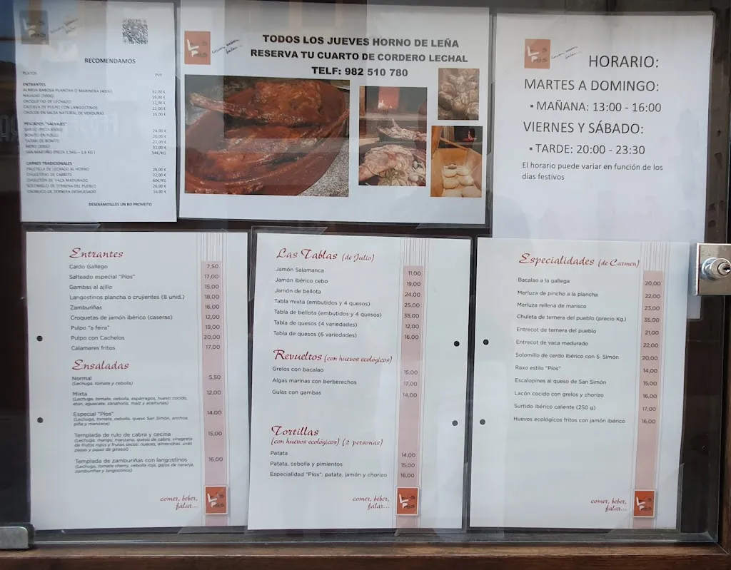 Menu_Restaurante LarOs Píos_Junta de Villalba de Losa_image_1