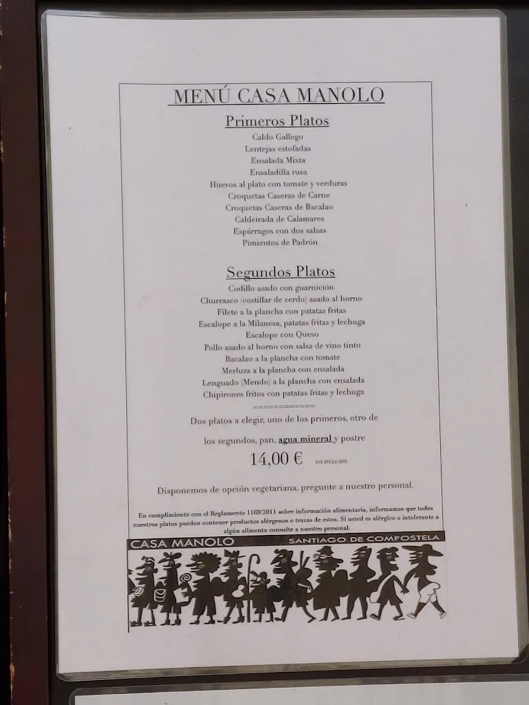 Menu_Casa Manolo_Santiago de Compostela_image_3