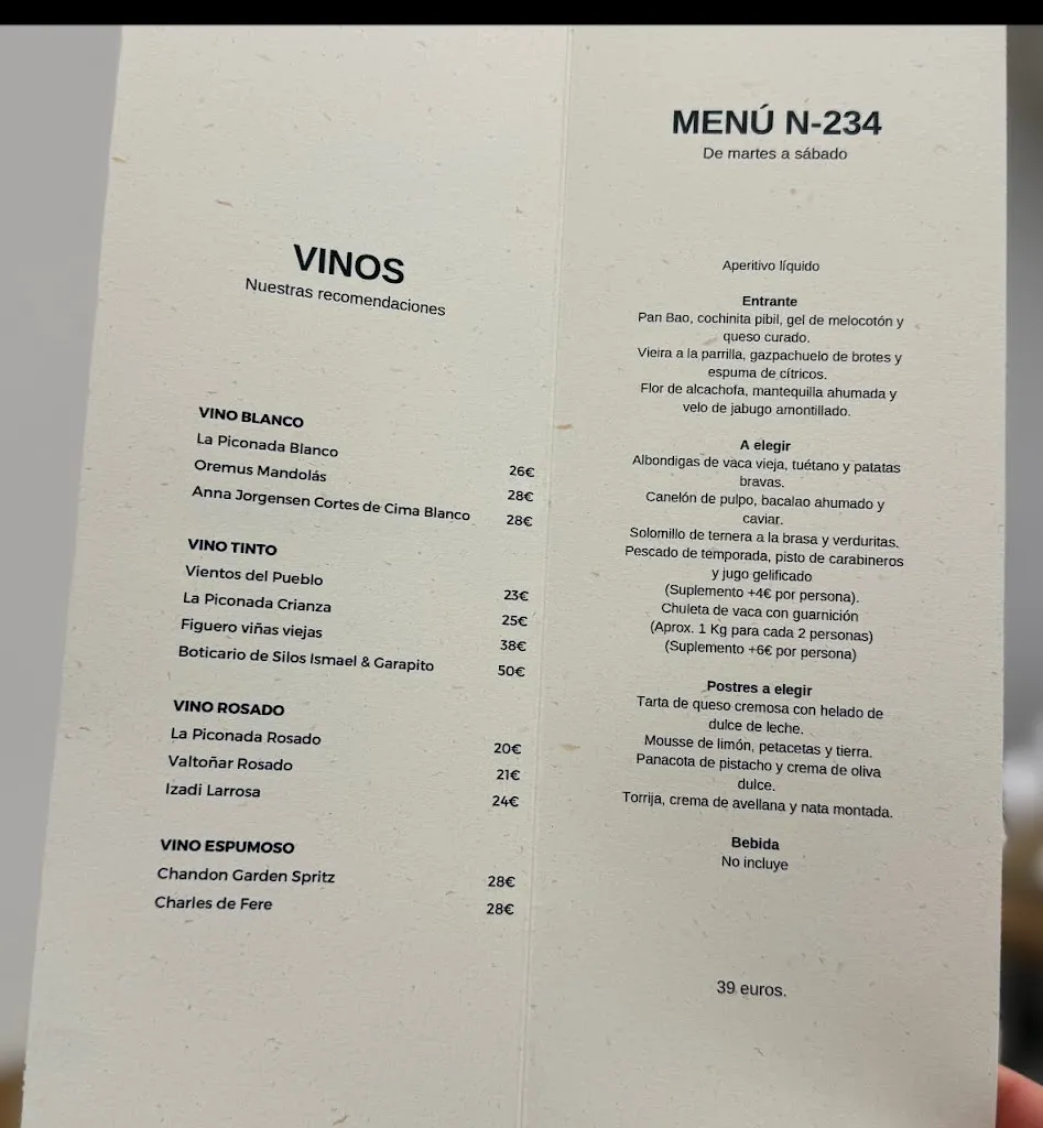 Menu_Restaurante La Sastrería_Jaramillo Quemado_immagine_2