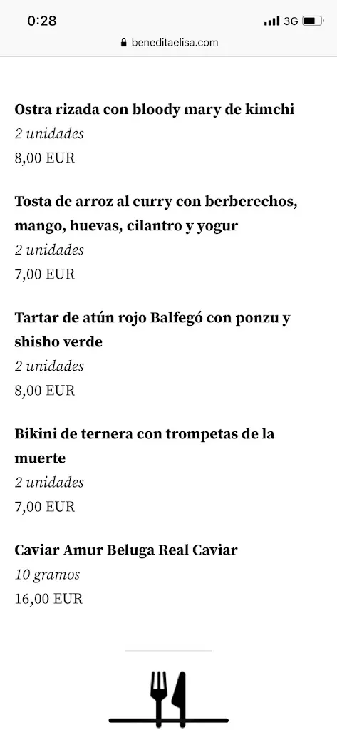 Menu_Benedita Elisa_Santiago de Compostela_image_2