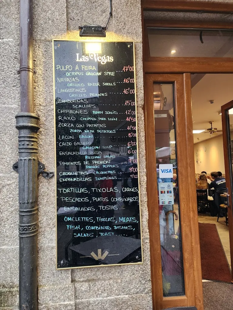 Menu_Restaurante Las Vegas_Santiago de Compostela_immagine_1