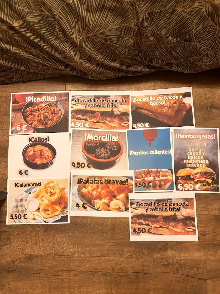 Menu_Bar la cantina Toñi_Madrigalejo del Monte_image_1