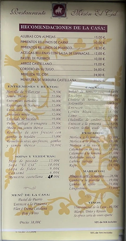 Menu_El Cid Mesón Restaurante_Merindad de Valdeporres_image_2