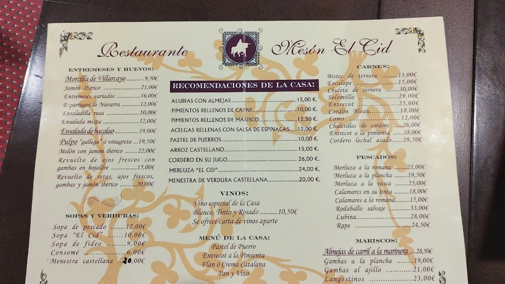 Menu_El Cid Mesón Restaurante_Merindad de Valdeporres_image_4
