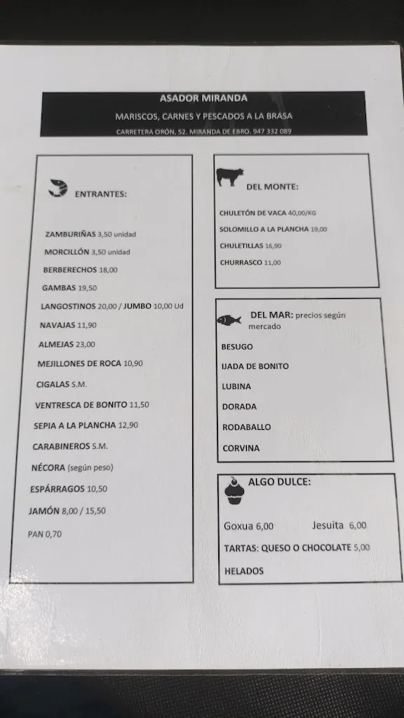 Menu_Restaurante Asador Miranda_Miranda de Ebro_image_1