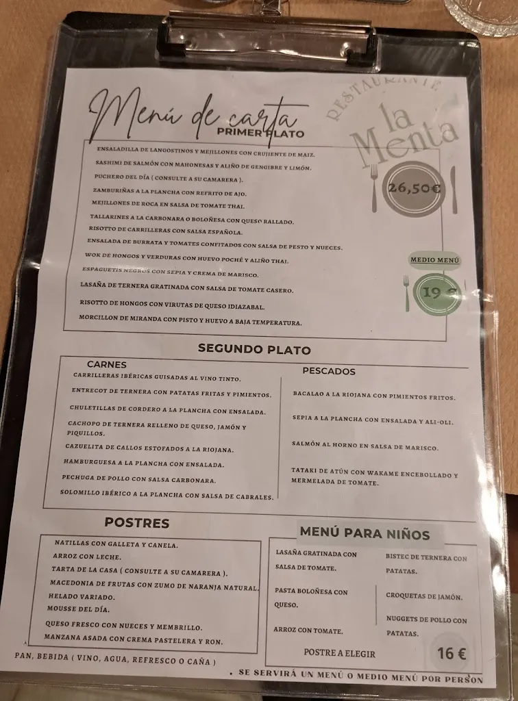 Menu_Restaurante la Menta_Miranda de Ebro_image_2