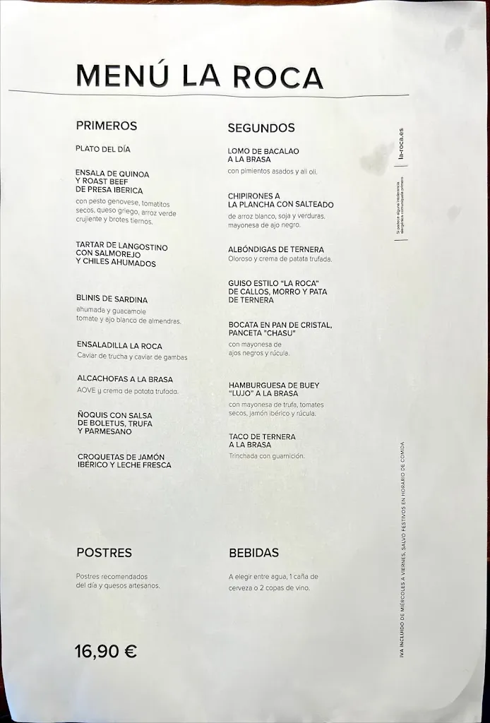 Menu_La Roca Cocina de Mercado_Miranda de Ebro_immagine_3