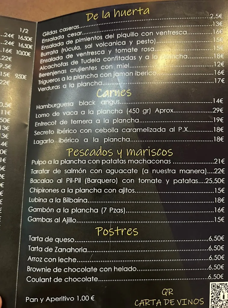 Menu_Bar restaurante Taberna Los Madriles_Padilla de Arriba_image_2