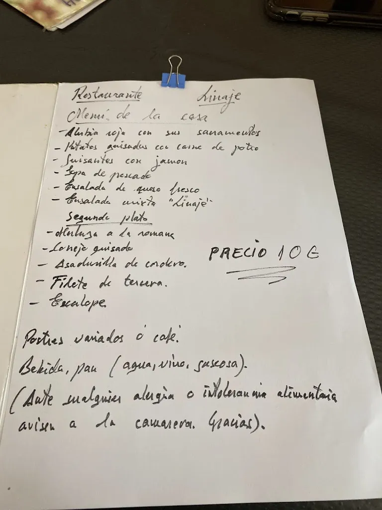 Menu_Linaje Restaurante_Medina de Pomar_image_1