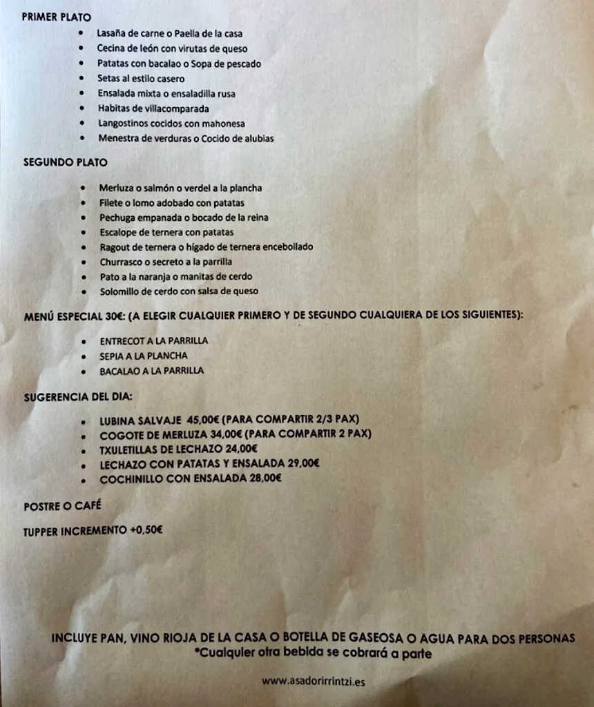 Menu_Asador Irrintzi Medinabella_Medina de Pomar_immagine_1